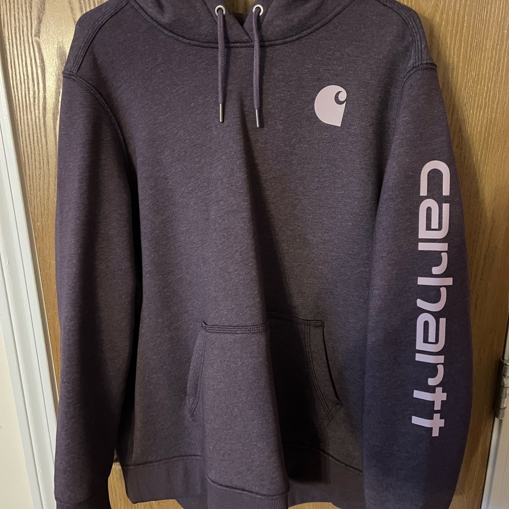 Purple carhartt hoodie